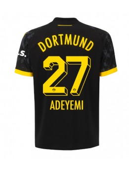 Billige Borussia Dortmund Karim Adeyemi #27 Bortedrakt 2023-24 Kortermet
